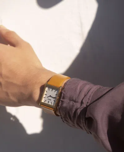 Breda Virgil Leather Strap Watch, 26mm In Brown