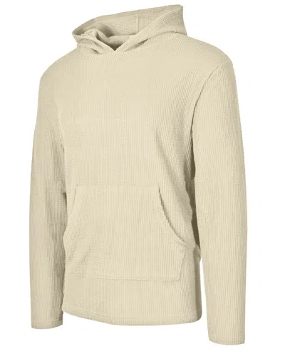 Blue Ice Men's Waffle Knit Thermal Pull-on Hoodies, 3-pack In Multi