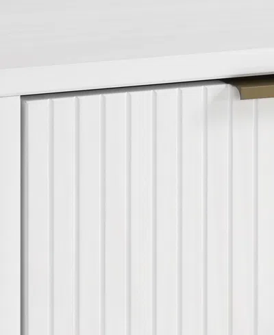 Manhattan Comfort Granville 55" Solid Wood Sideboard In White