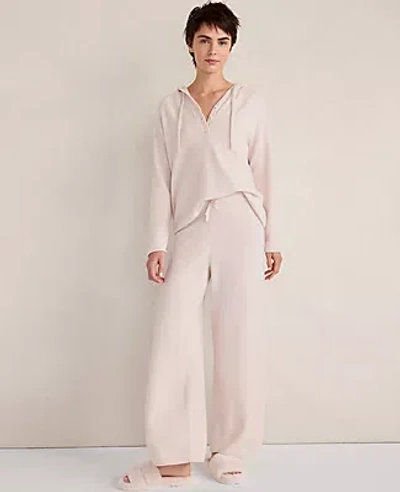 Ann Taylor Haven Well Within Featherweight Cashmere Hoodie In White