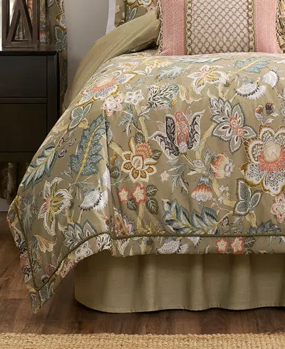Rose Tree Belle Floral 4-pc. Comforter Set, King In Multi