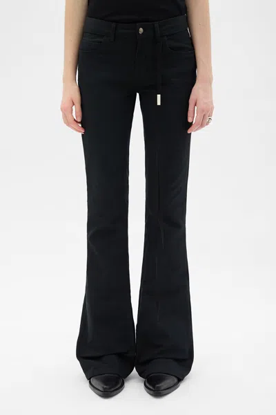 Ann Demeulemeester Xyla 5-pockets Slim Fit Bootcut Trousers In Multi