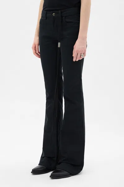 Ann Demeulemeester Xyla 5-pockets Slim Fit Bootcut Trousers In Multi
