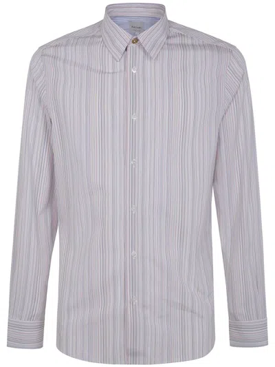 Paul Smith Mens Sc Slim Fit Shirt In Blue