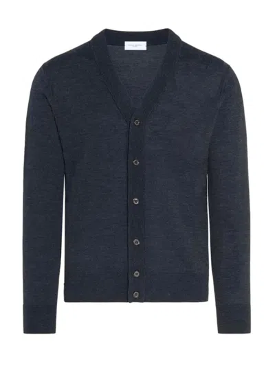 Paolo Pecora Cardigan With Buttons In Blue