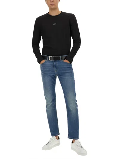 Hugo Boss Boss Tshirt Tchark In Black