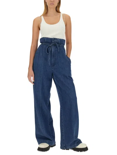 Boyish Palazzo Pants In Blue