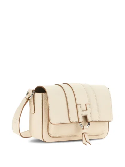 Hogan H-buckle Shoulder Bag In Neutral