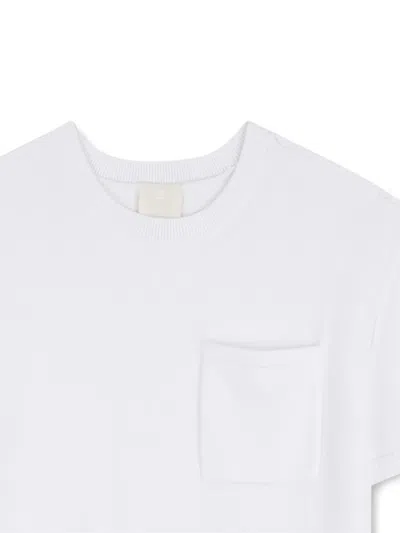 Givenchy Short-sleeve Pocket T-shirt In White