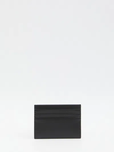 Celine Triomphe Card Holder In Black
