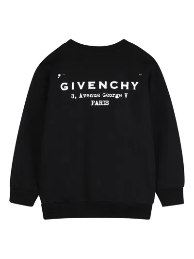 Givenchy Logo Sweatshirt In Black
