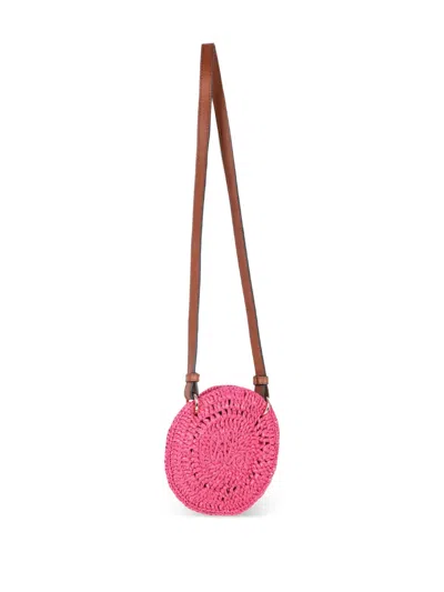 Chloé Round Shoulder Bag In Pink