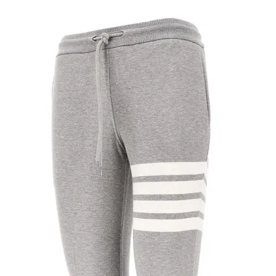 Thom Browne 'classic Loopback 4-bar' Cotton Sweatpants In Gray