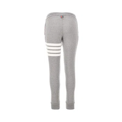 Thom Browne 'classic Loopback 4-bar' Cotton Sweatpants In Gray