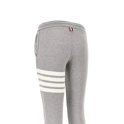 Thom Browne 'classic Loopback 4-bar' Cotton Sweatpants In Gray