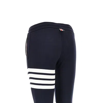 Thom Browne 'classic Loopback 4-bar' Cotton Sweatpants In Blue