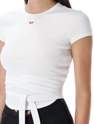 Diesel Bunny-tail T-shirt In White