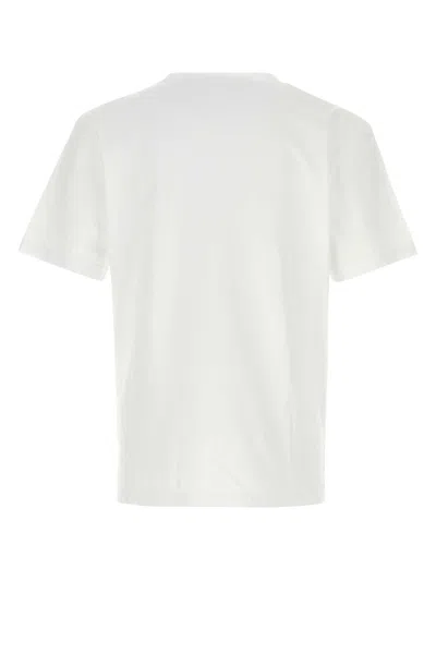 Dsquared2 White Cotton Short Sleeve T-shirts In White
