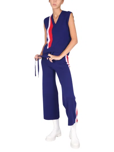 Etre Cecile Être Cécile Wavy Pants In Blue