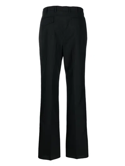 Gabriele Pasini Wool Blend Trousers In Black