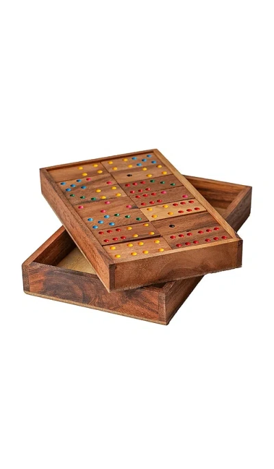 Verve Culture Dominoes In Brown