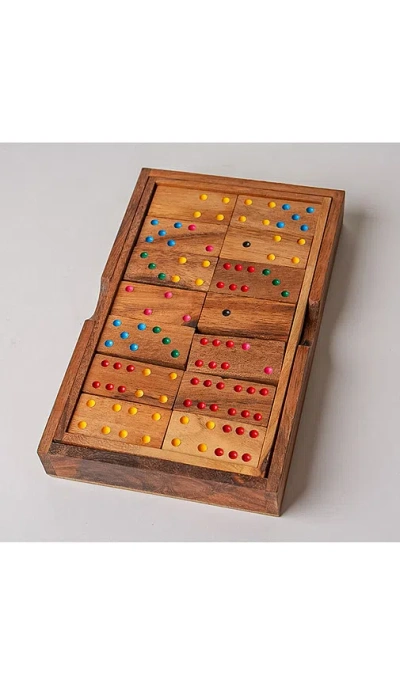 Verve Culture Dominoes In Brown