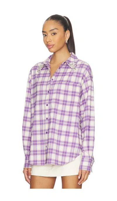 Essentiel Antwerp Juices Oversized Shirt In Multi