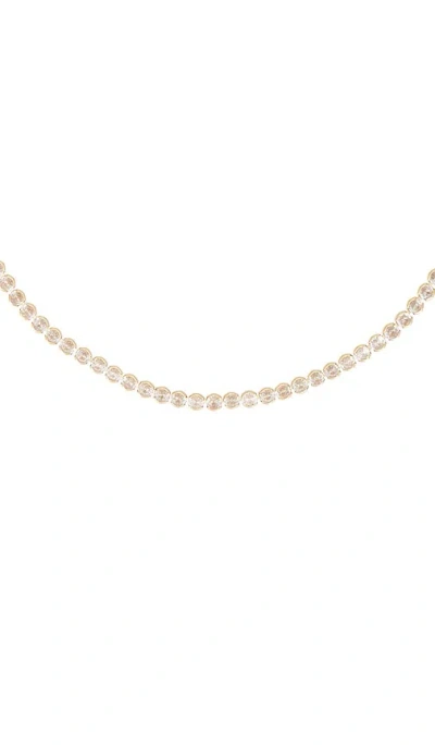 Ettika Simple Sparkline Necklace In Multi
