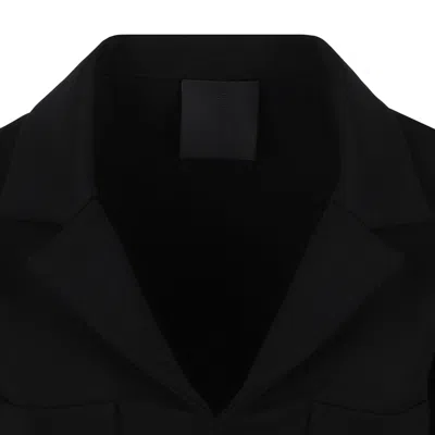 Givenchy Black Viscose Blend Dresses In Multi