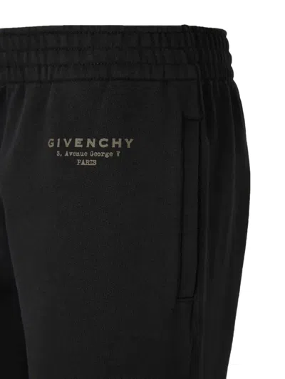 Givenchy Cotton Track-pants In Black