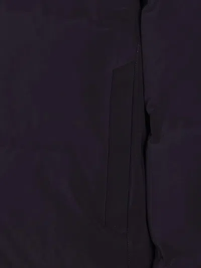 Herno New Impact Medium Weight Hooded Down Jacket In Blue