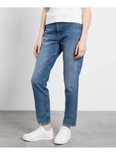 Heron Preston 5 Pockets Slim Fit Jeans In Blue