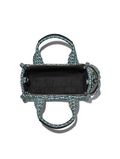 Marc Jacobs The Monogram Denim Mini Tote Bag In Pattern