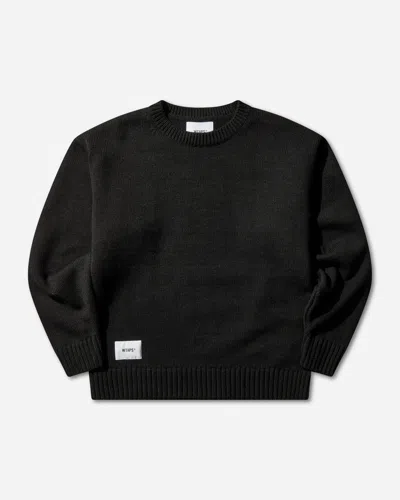Wtaps Men S Afa Crewneck Sweater In Black
