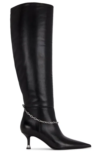 Alexander Wang Akila 65mm Slouch Boot In Black