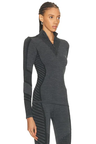 Fusalp Seama Long Sleeve Top In Gray