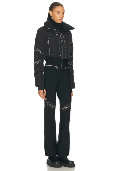 Fusalp Combinaison De Ski Clarisse Eyelet In Black