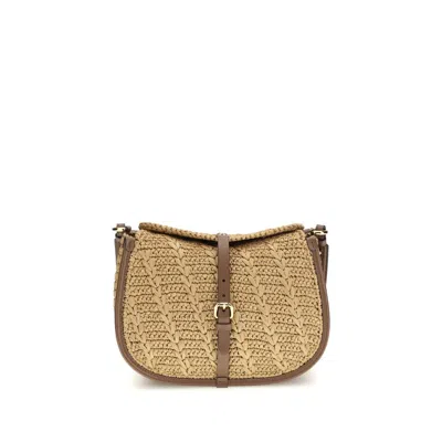 Etro Pony Medium Shoulder Bag Adjustable Strap In Brown