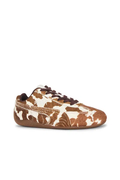 Puma Speedcat Cow Sneaker In Multi