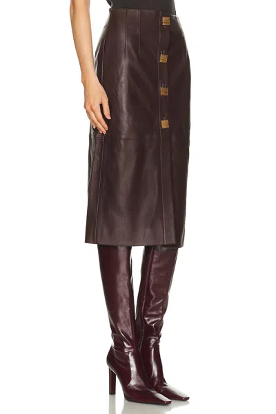 Tove Pilar Skirt In Brown