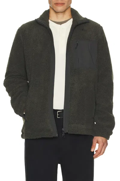 Samsoe & Samsoe Sanolan Zip Jacket In Gray