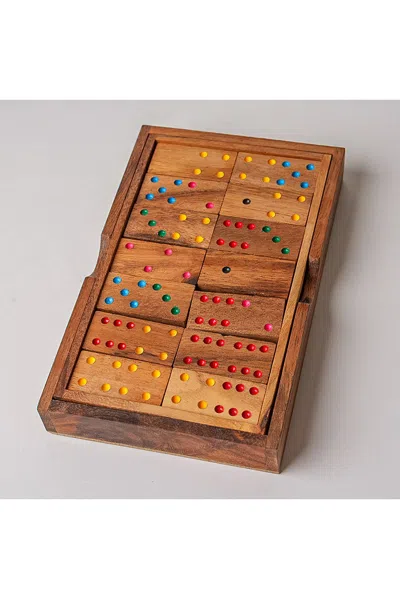 Verve Culture Dominoes In Brown