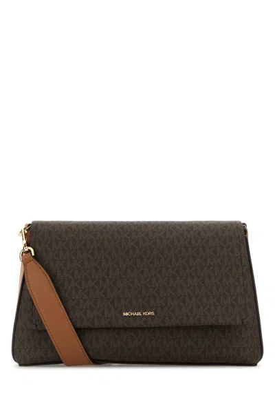 Michael Michael Kors Michael By Michael Kors Printed Canvas Crossbody Bag In Brown