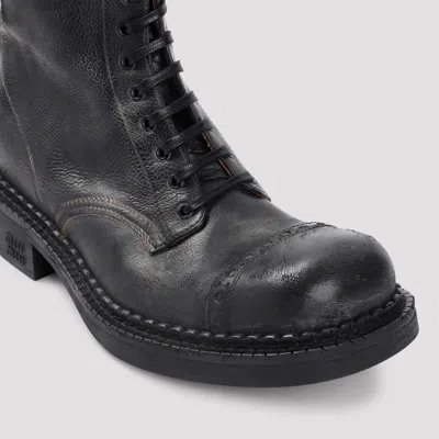 Miu Miu Laced Ankle Boots