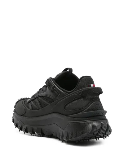 Moncler Grenoble Vibram Sole Trailgrip Hike Sneakers In Black
