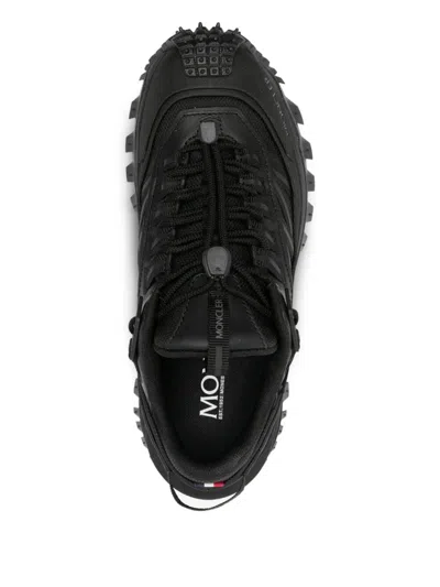 Moncler Grenoble Vibram Sole Trailgrip Hike Sneakers In Black