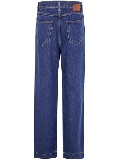 P.a.r.o.s.h Parosh Soft Jeans In Blue