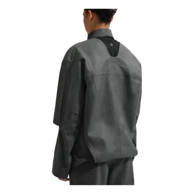 Nike X Nocta Code Flow Jacket 'gray Heather Dark Gray' In Black