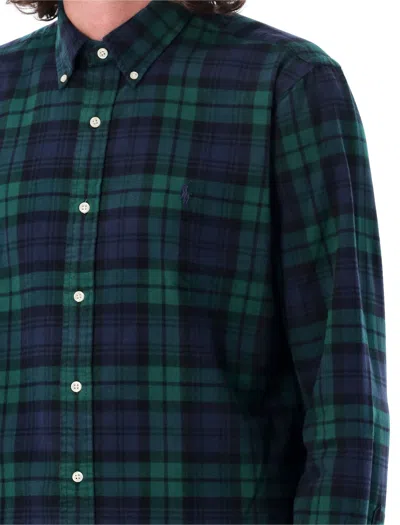 Polo Ralph Lauren Ralph Lauren Custom Fit Long Sleeve Shirt Green