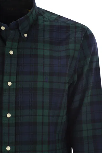 Polo Ralph Lauren Ralph Lauren Custom Fit Long Sleeve Shirt Green